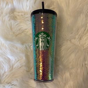 Starbucks sequin tumbler
